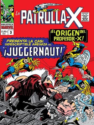 cover image of Biblioteca Marvel. La Patrulla-X 3